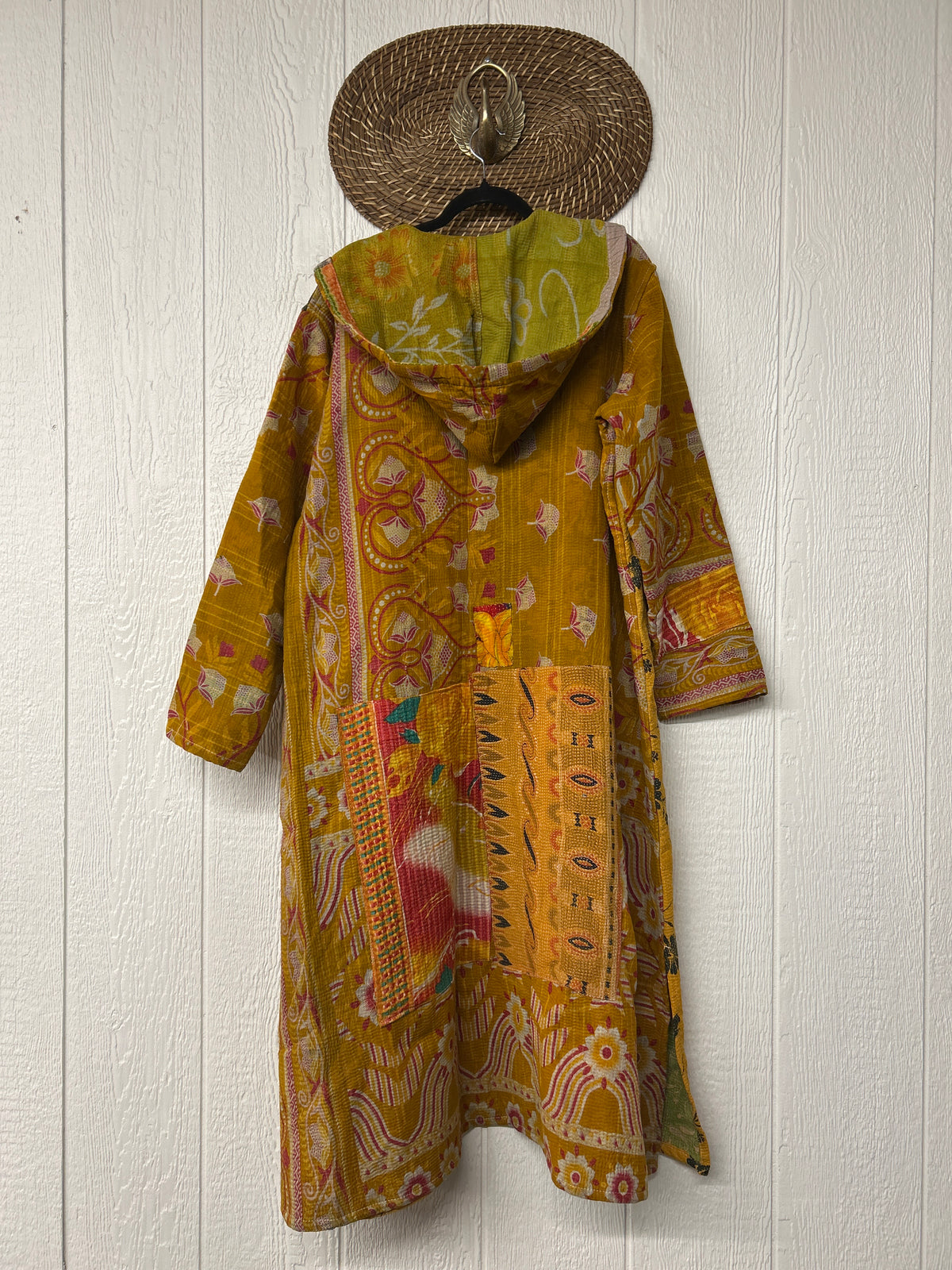 Fine Kantha Rising Sun Coat 1026 070