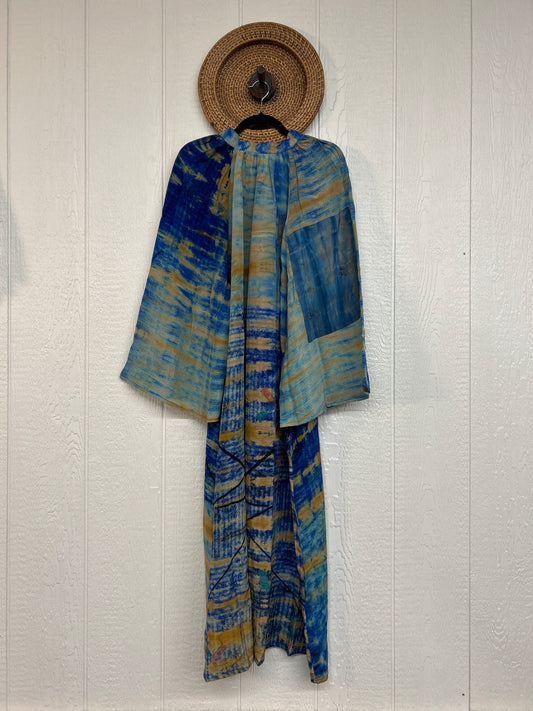 Crepe Sari Woodstock Duster Dress 0226 230