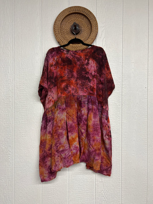 Crepe Sari Daydreamer Button Down Mini 0426 160