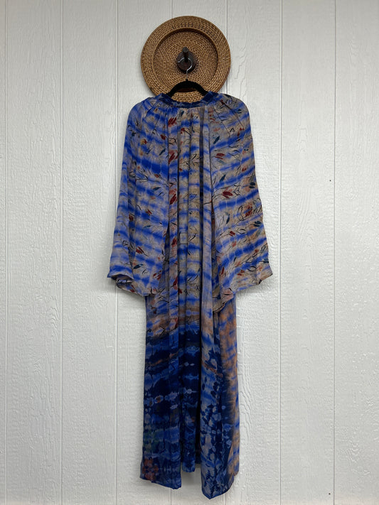 Crepe Sari Woodstock Duster Dress 0226 219