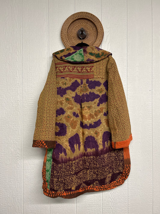 Fine Kantha Drifter Coat 1026 252