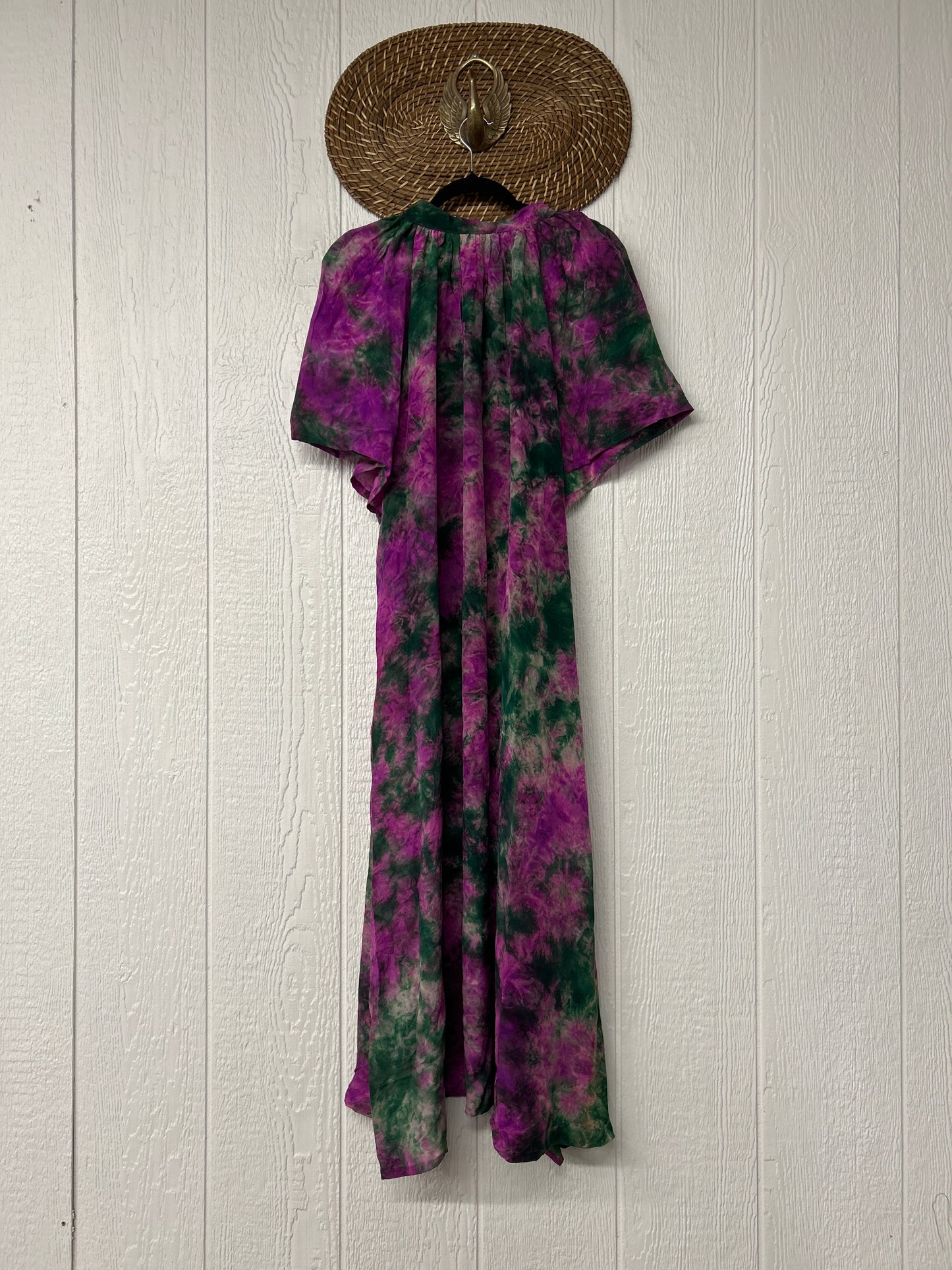 Crepe Sari Summer Woodstock Duster 0626 276