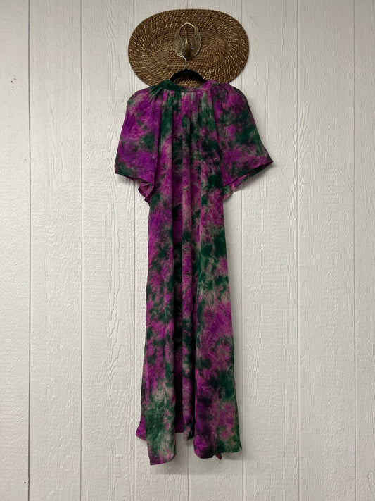 Crepe Sari Summer Woodstock Duster 0626 276
