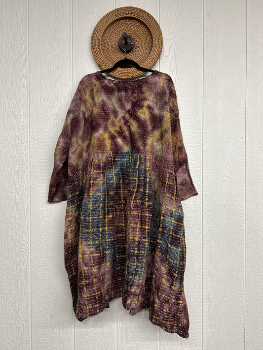 Pareo Kantha Daydreamer Midi Dress 0526 007