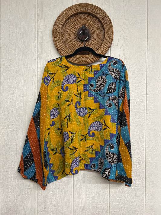 Pareo Kantha Wanderer Pocket Crop Top 0226 100