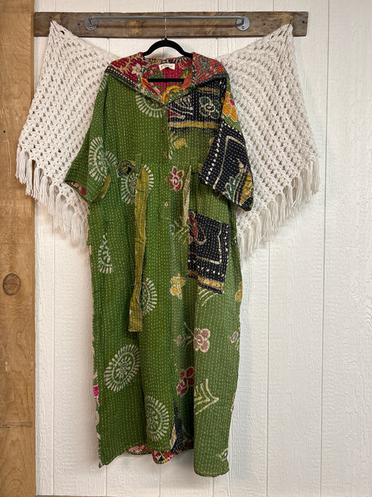 Kantha Zen Hoodie Jumpsuit 0925 251