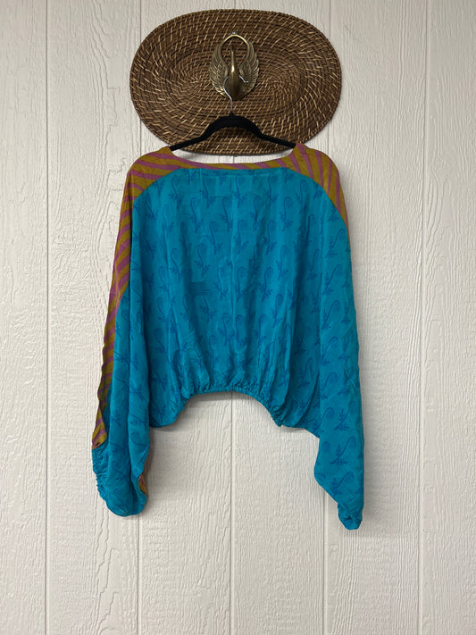 Crepe Sari Luna Crop Top 0126 191