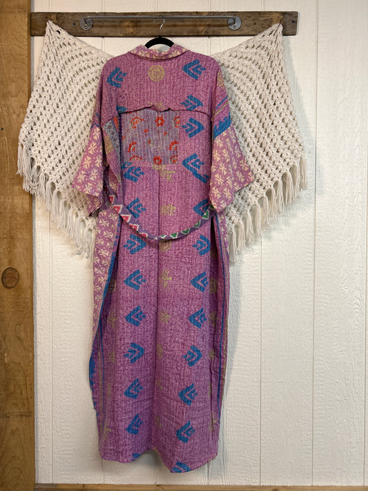 Pareo Kantha Gravity Duster Dress 0226 185