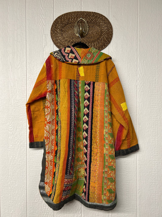 Fine Kantha Drifter Coat 1026 103
