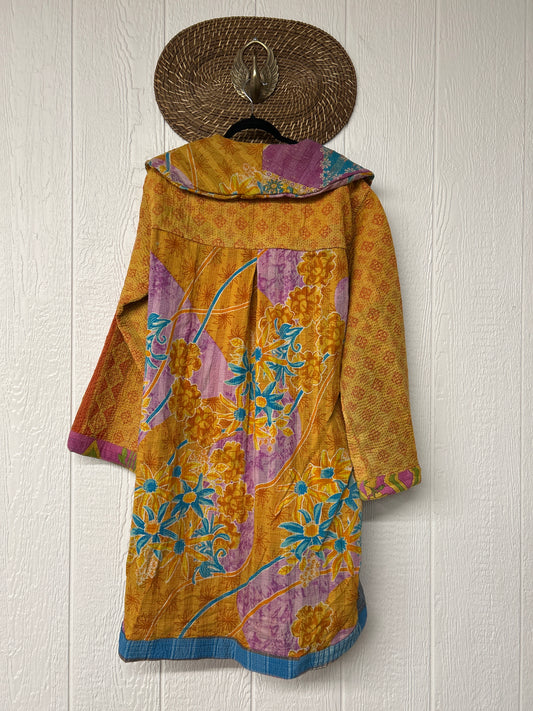 Fine Kantha Drifter Coat 1125 002