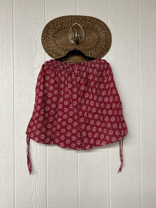 Kantha Butterfly Shorts 0625 056