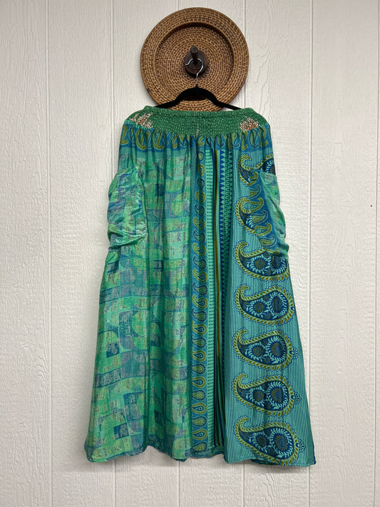 Rasgulla Sari Butterfly Cargo Skirt 0126 097