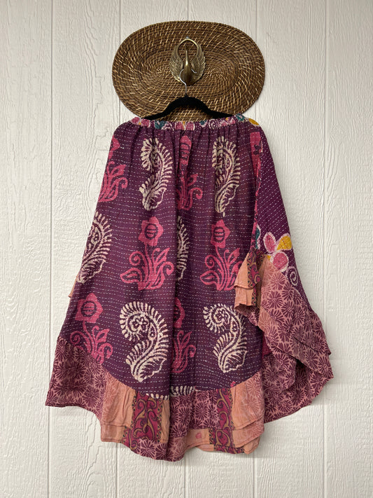 RETAIL Pareo Kantha Wild Rose Skirt 0426 062