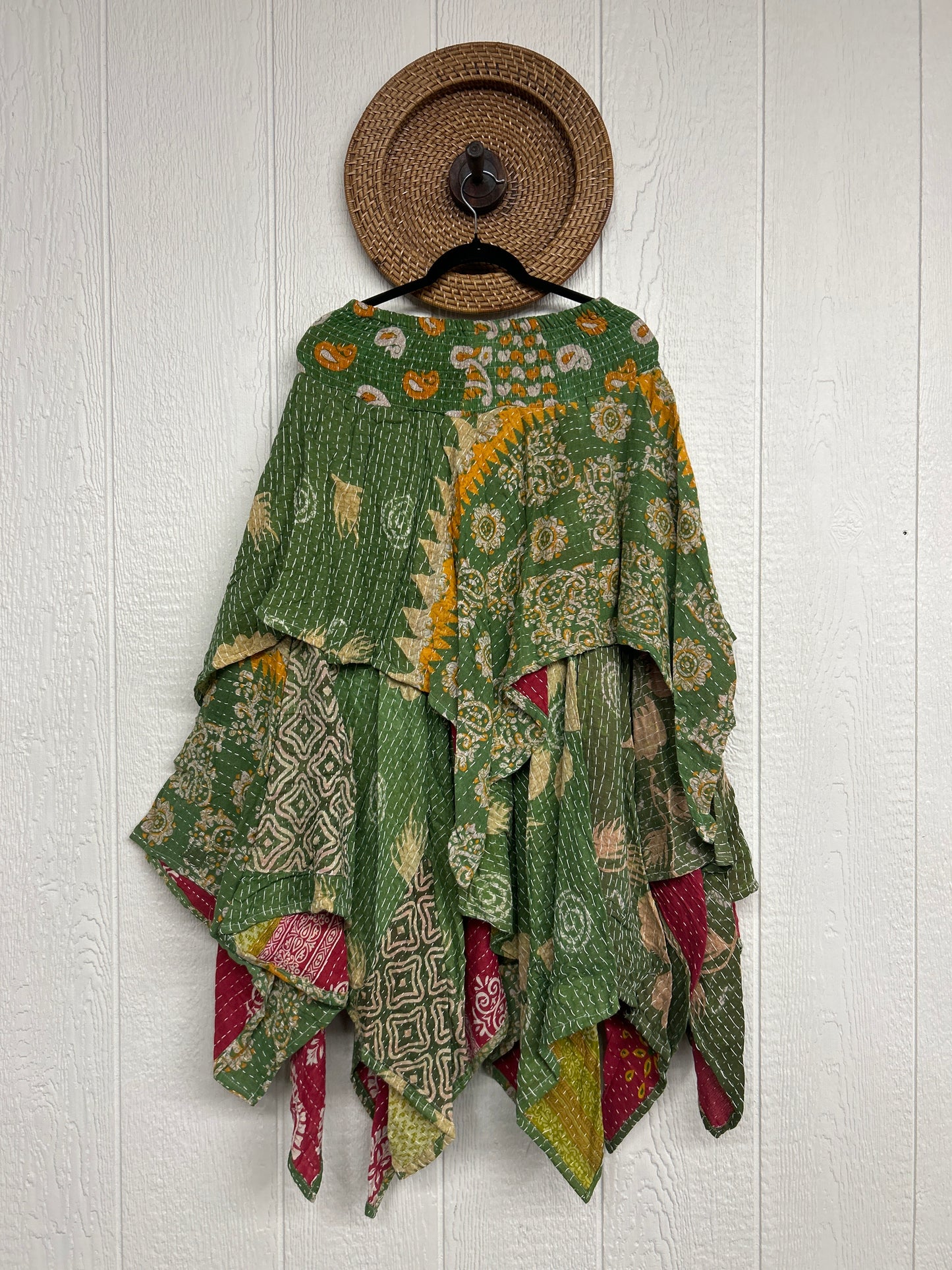 Pareo Kantha Pixie Skirt 0426 204