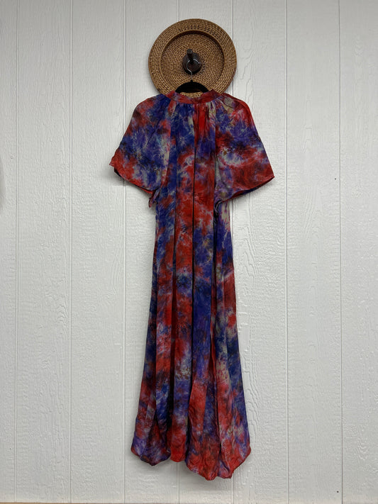 Crepe Sari Summer Woodstock Duster 0626 014