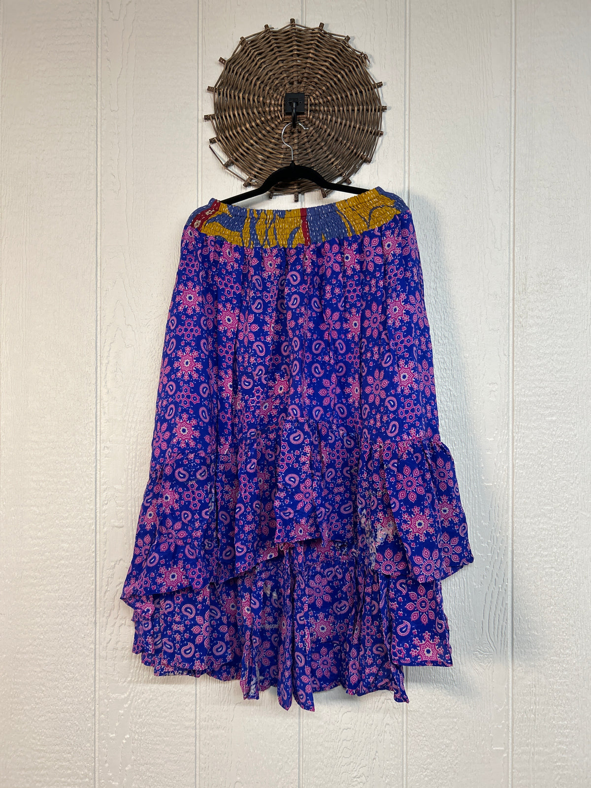 Crepe Sari Dahlia Skirt 1026 209