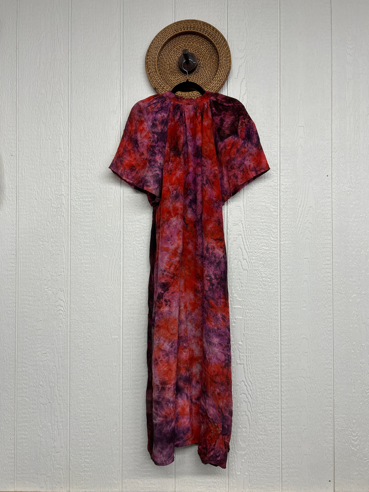 Crepe Sari Summer Woodstock Duster 0626 089