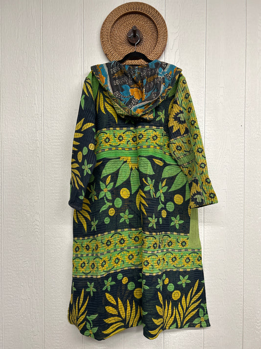 Fine Kantha Rising Sun Coat 1125 167