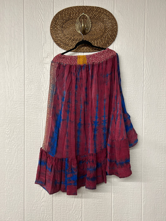 Crepe Sari Dahlia Skirt 1026 121