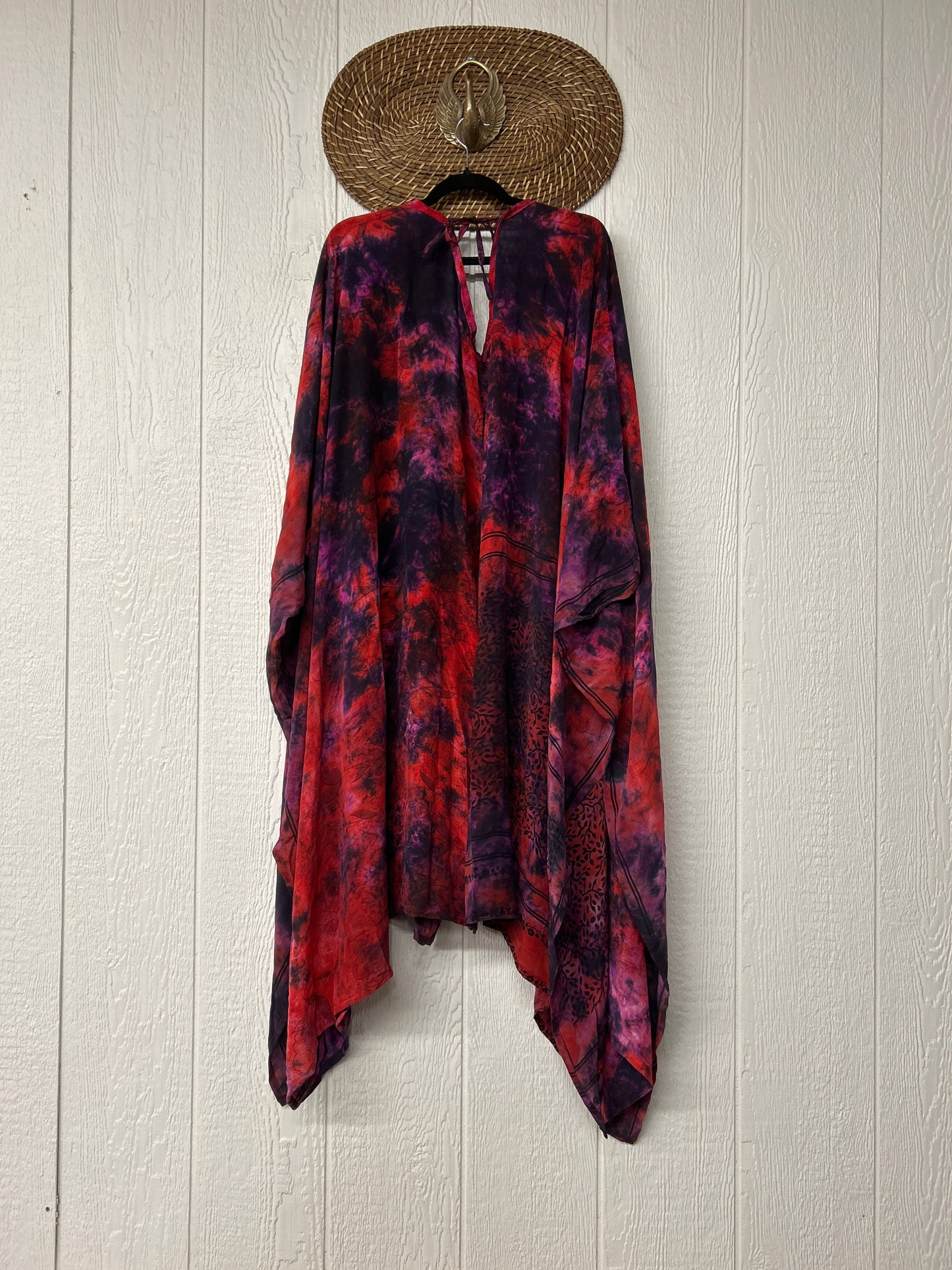 RETAIL Crepe Sari Orchid Kimono 0626 047