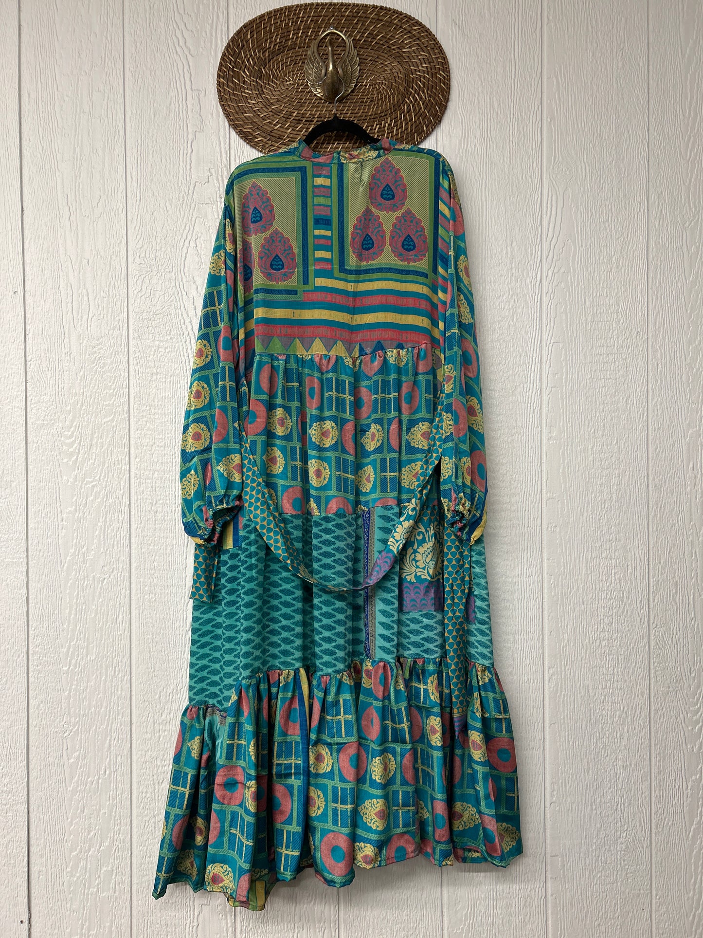 Rasgulla Sari Luminous Maxi Dress 0226 037