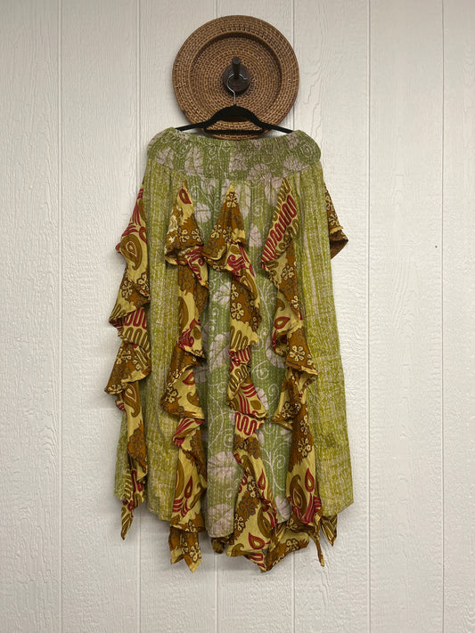 Pareo Kantha Willow Maxi Skirt 0826 030