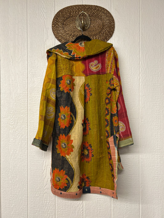 Fine Kantha Drifter Coat 1026 201
