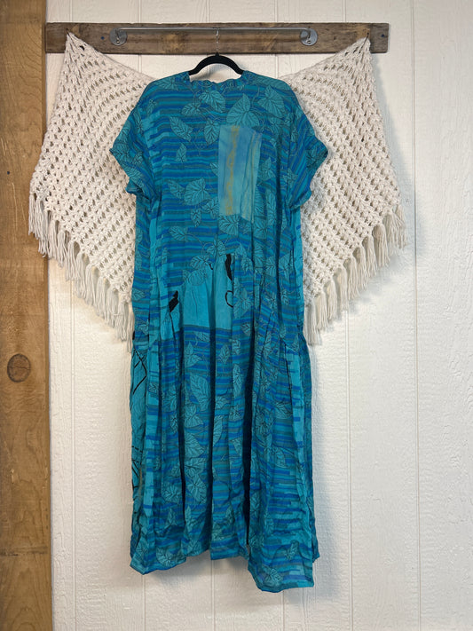 Crepe Sari Summer Evermore Kimono 0726 226