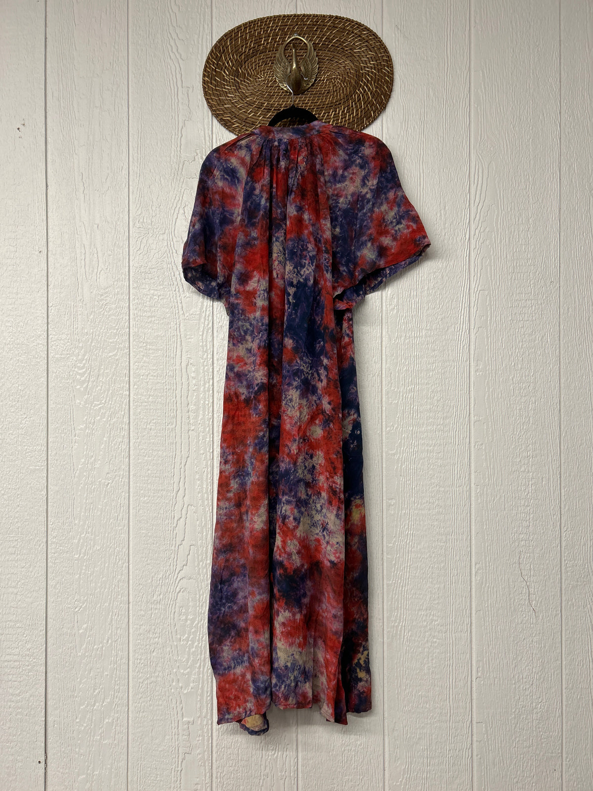 Crepe Sari Summer Woodstock Duster 0626 212
