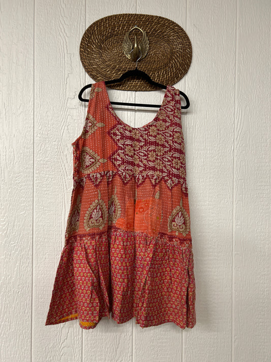 Kantha Meadow Mini Dress 0625 210