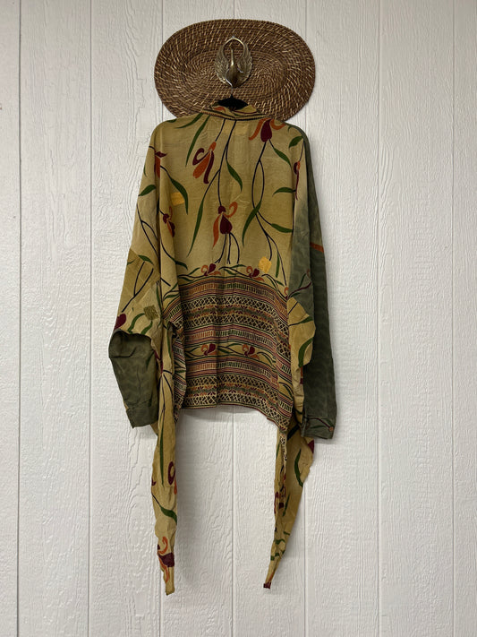 Crepe Sari Nirvana Button Down 1125 141