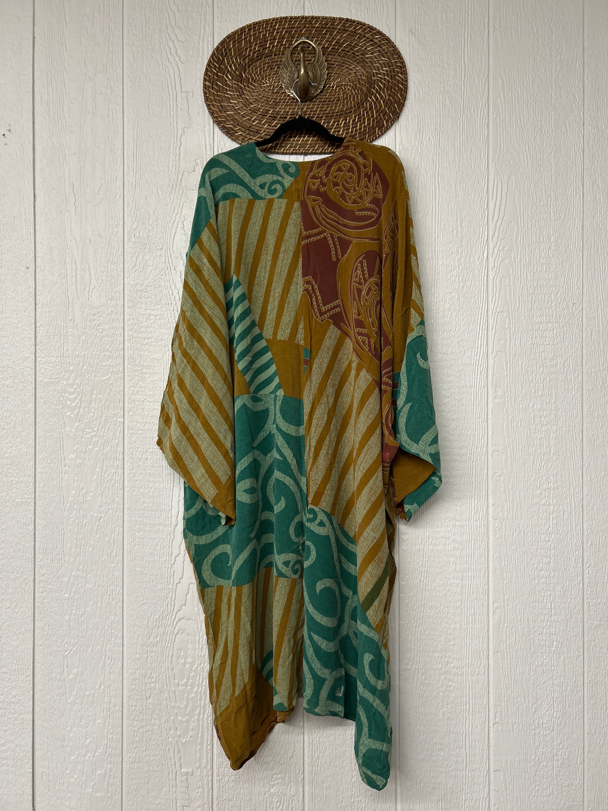 Crepe Sari Gaia Duster Dress 0826 272