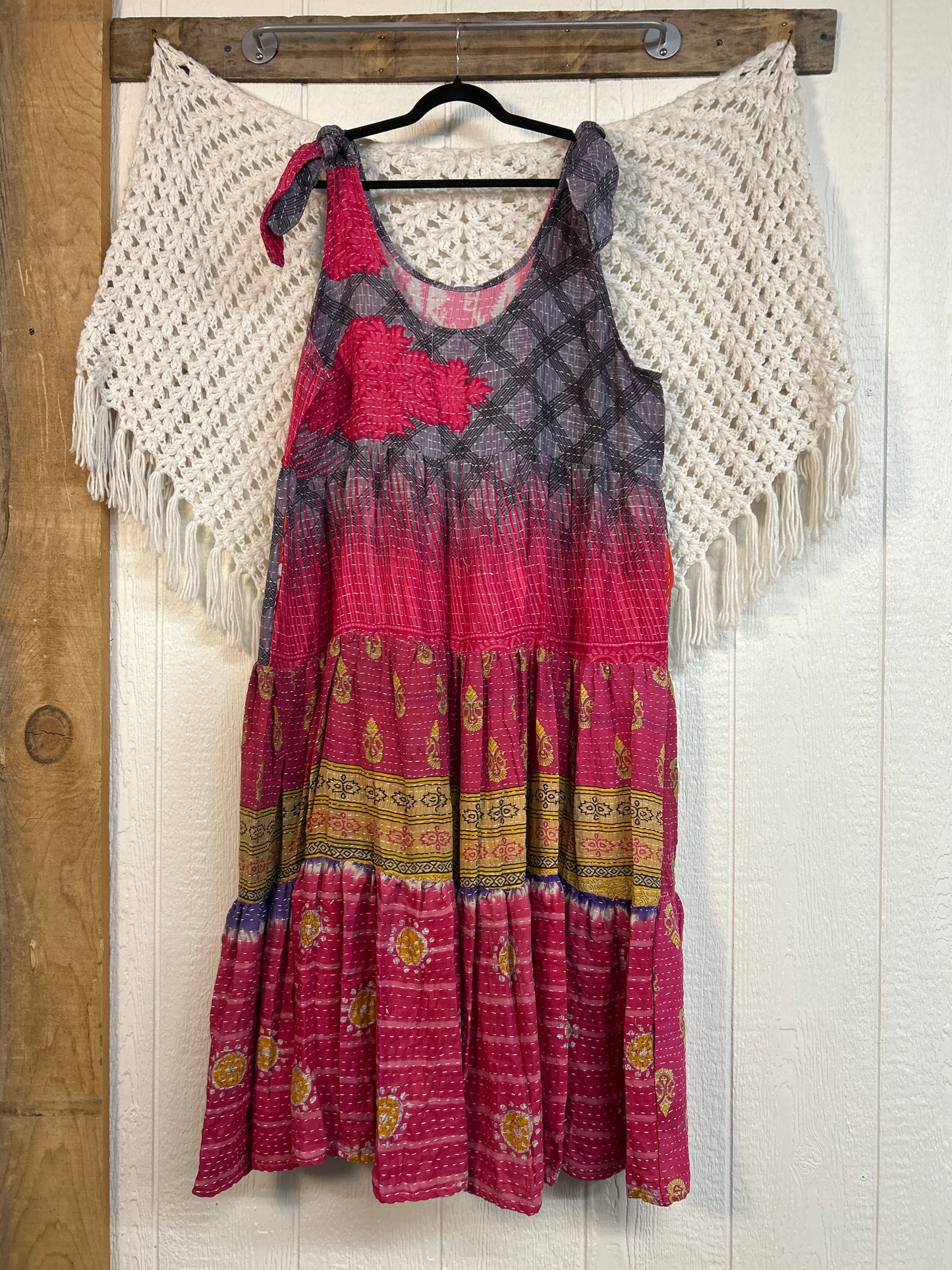 RETAIL Pareo Kantha Celeste Maxi 0326 228