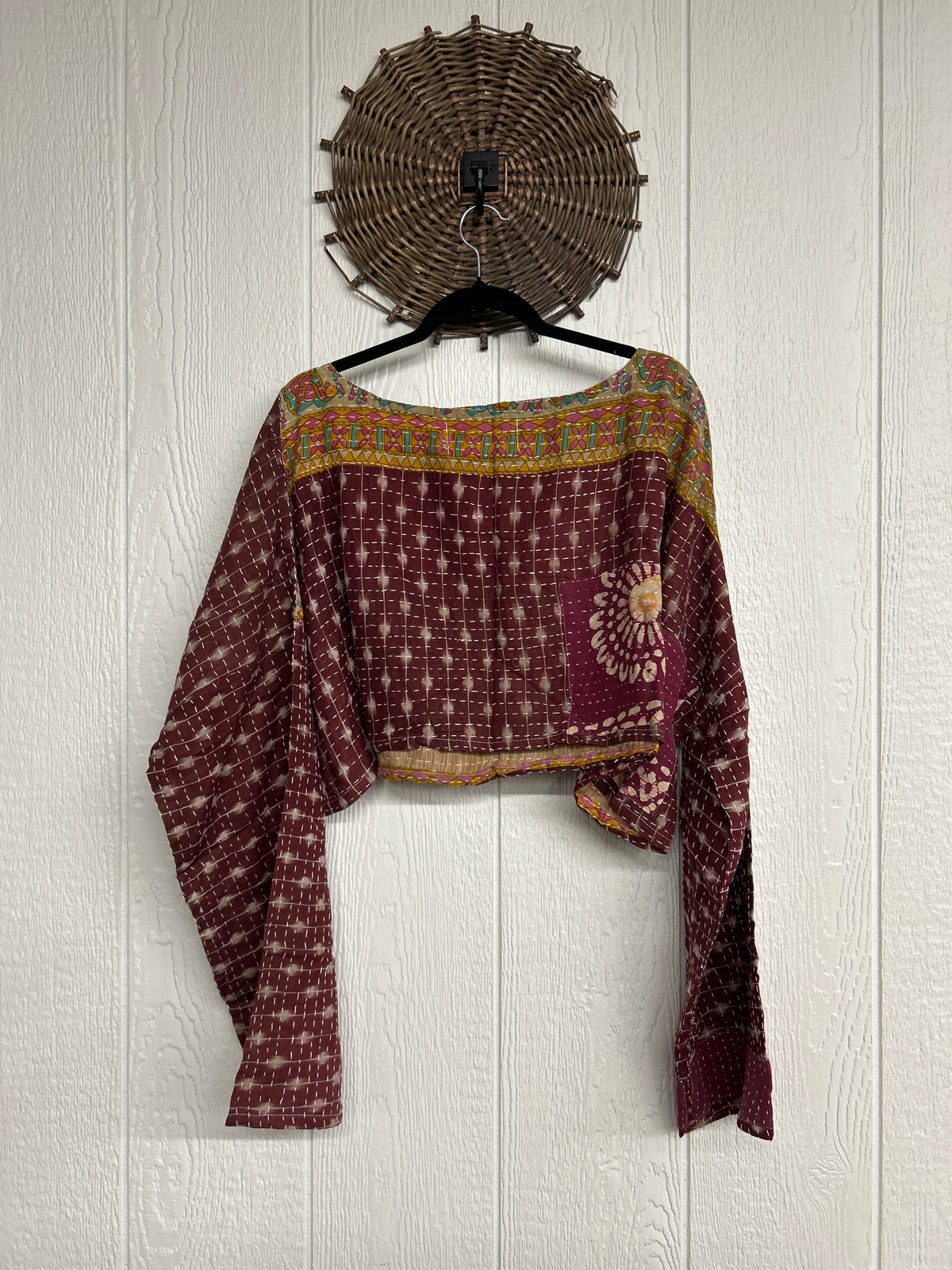 Pareo Kantha Abundance Crop Top 1026 114