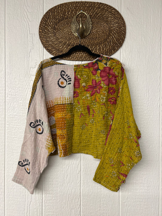 Pareo Kantha In Bloom Cropped Pullover 0326 271