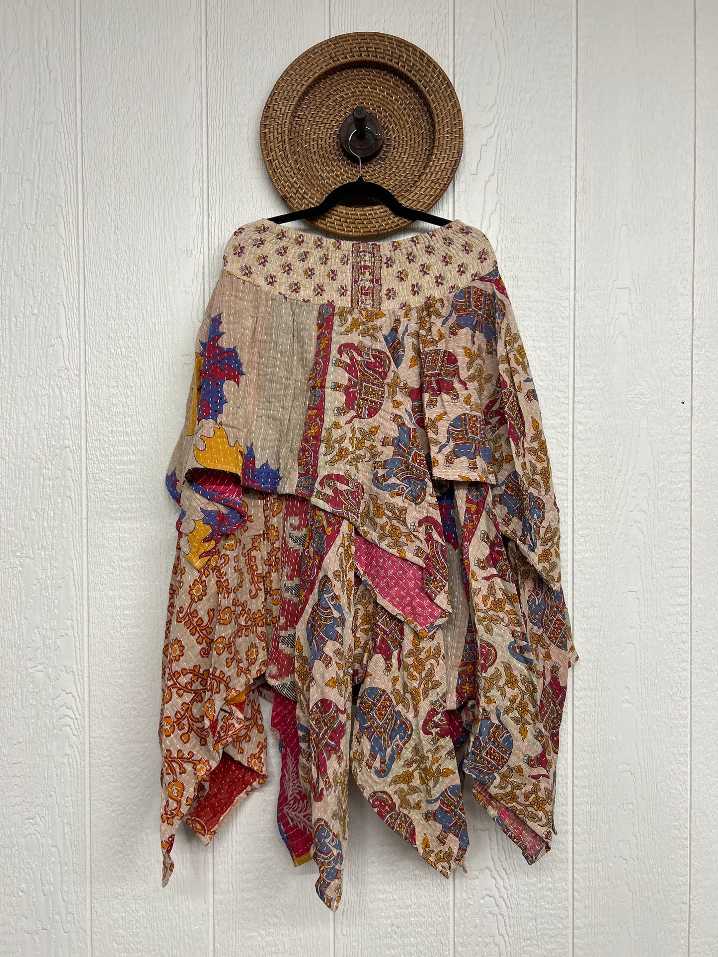Pareo Kantha Pixie Skirt 0426 084