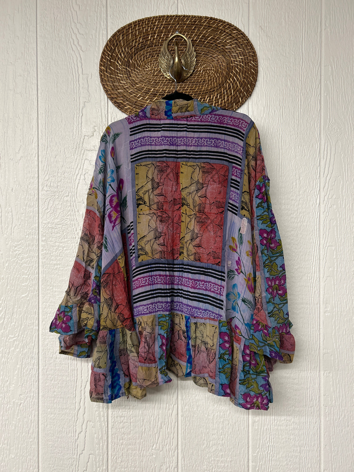 Crepe Sari Wild Rose Top 1026 207