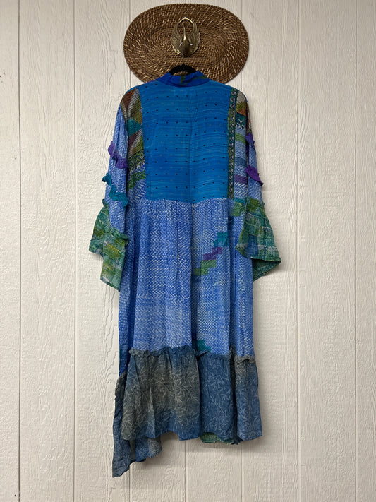 Crepe Sari Rhiannon Duster Dress 0226 052