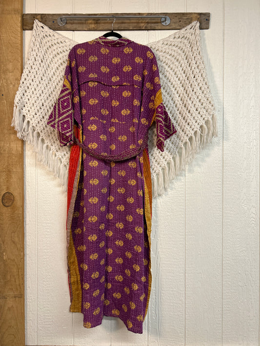 Pareo Kantha Gravity Duster Dress 0226 154