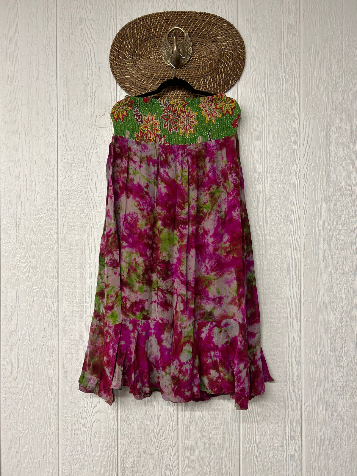 Crepe Sari Inner Peace Wrap Skirt 0626 057