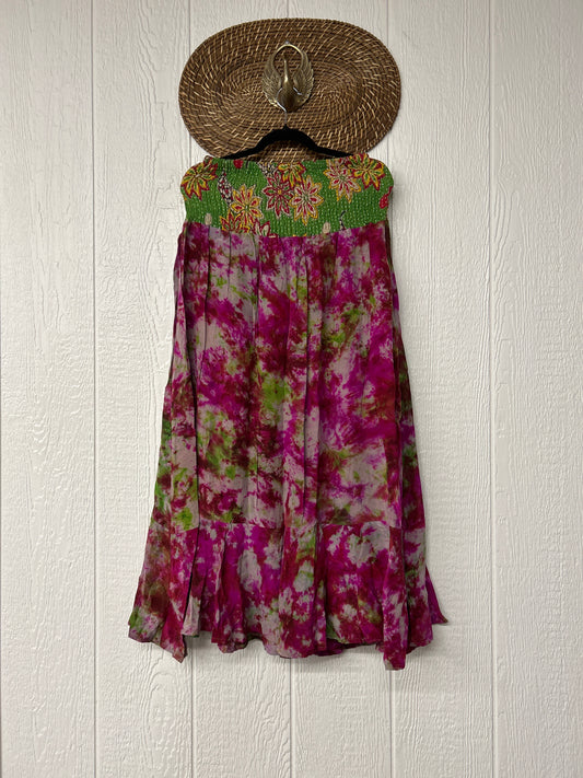 Crepe Sari Inner Peace Wrap Skirt 0626 057