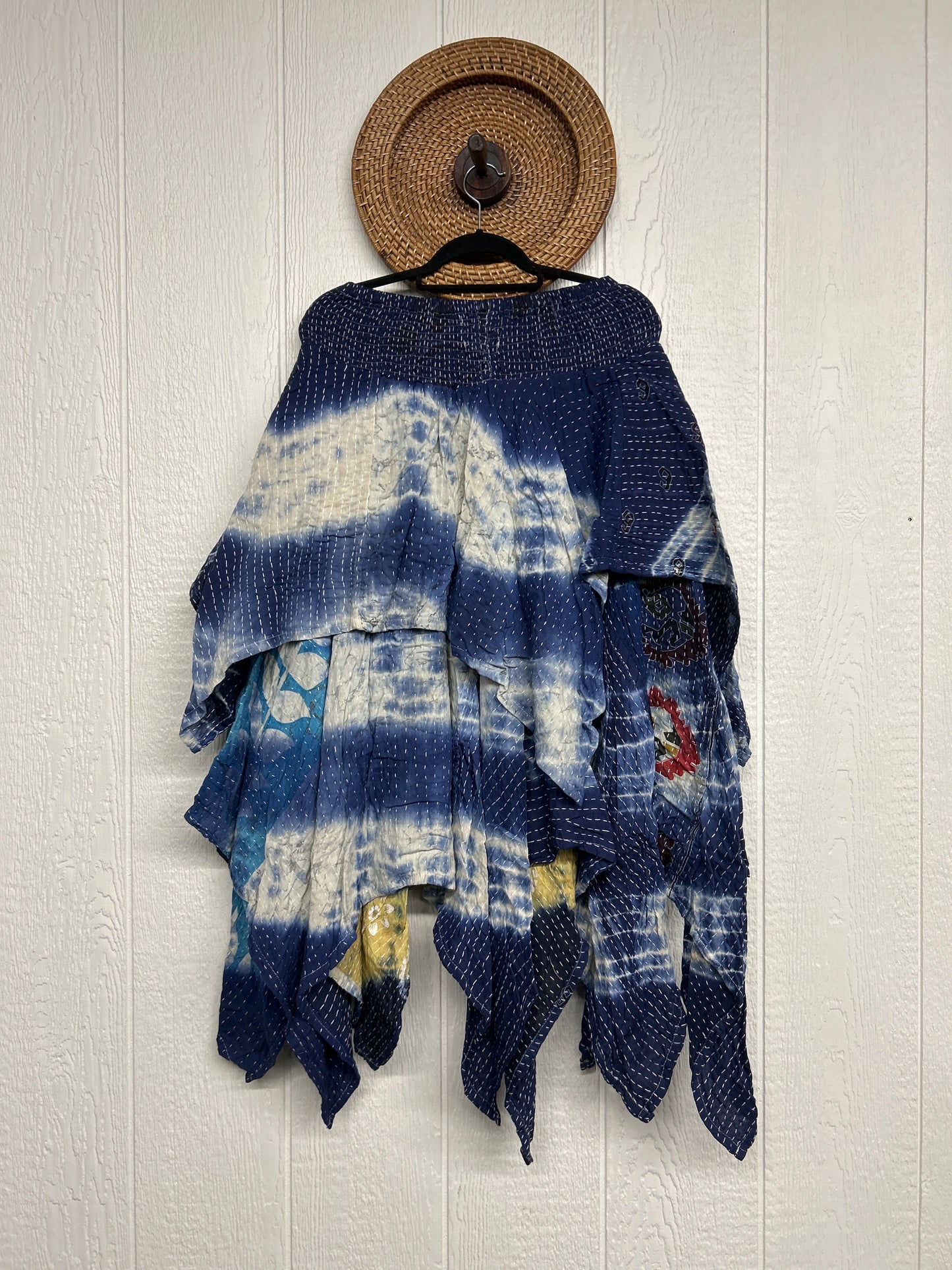 Pareo Kantha Pixie Skirt 0526 007