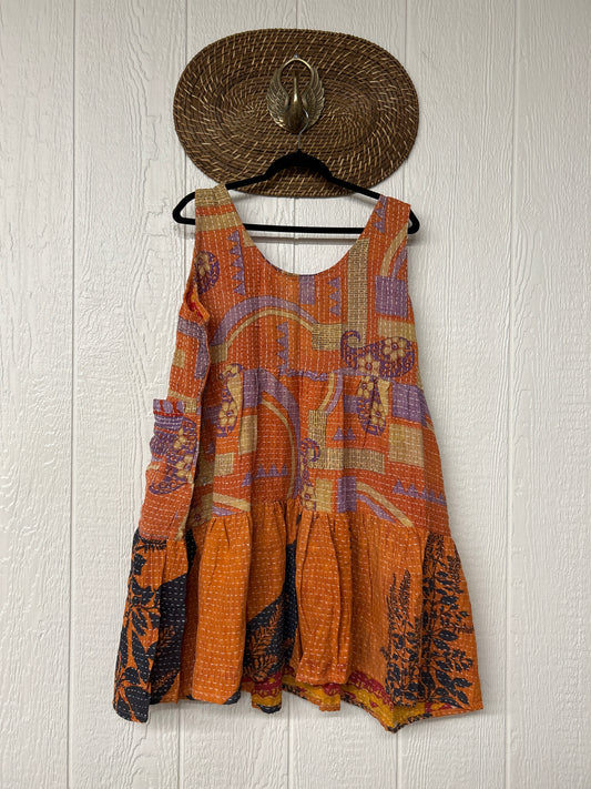 Kantha Meadow Mini Dress 0625 137