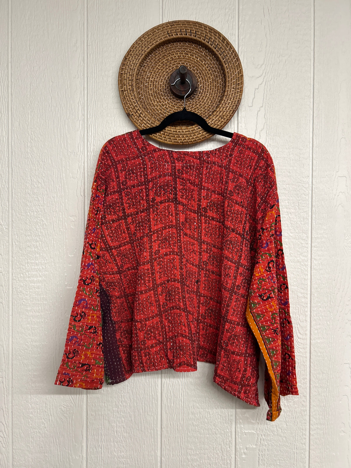 Pareo Kantha Wanderer Pocket Crop Top 0226 071
