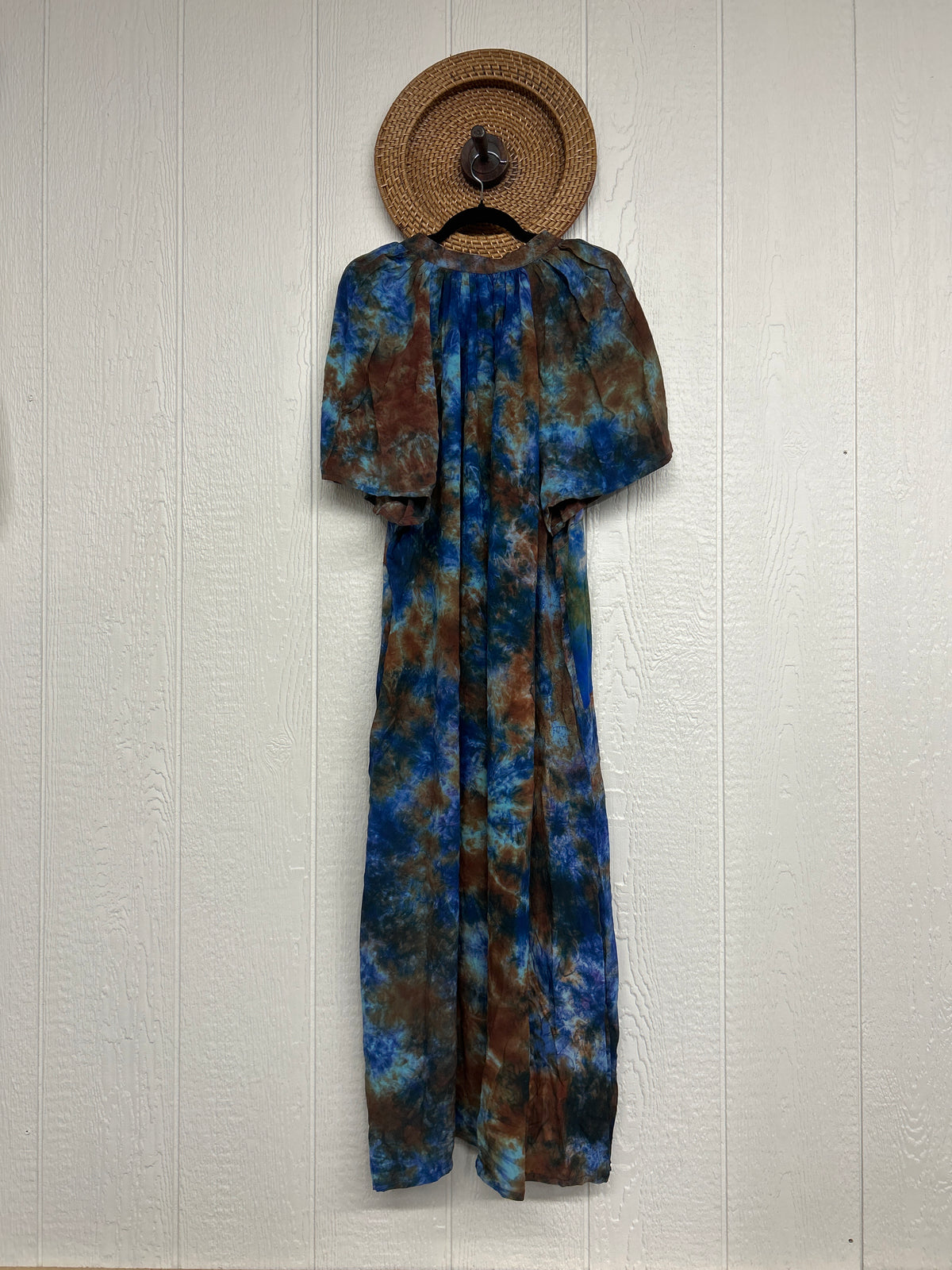 Crepe Sari Summer Woodstock Duster 0626 129