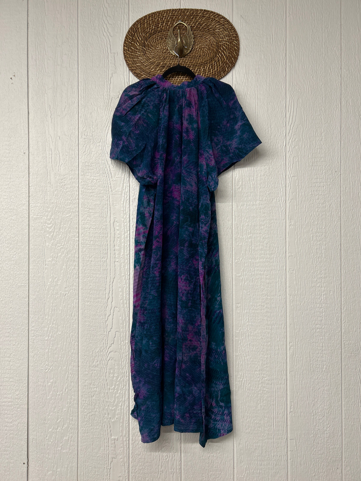 Crepe Sari Summer Woodstock Duster 0626 145