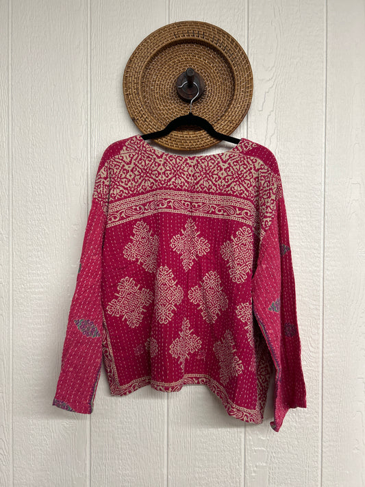 Pareo Kantha Wanderer Pocket Crop Top 0226 068