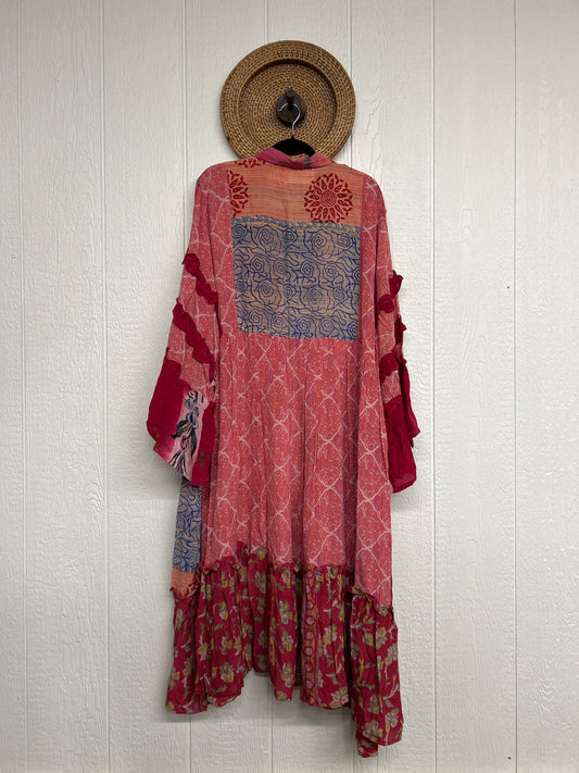 Crepe Sari Rhiannon Duster Dress 0226 149