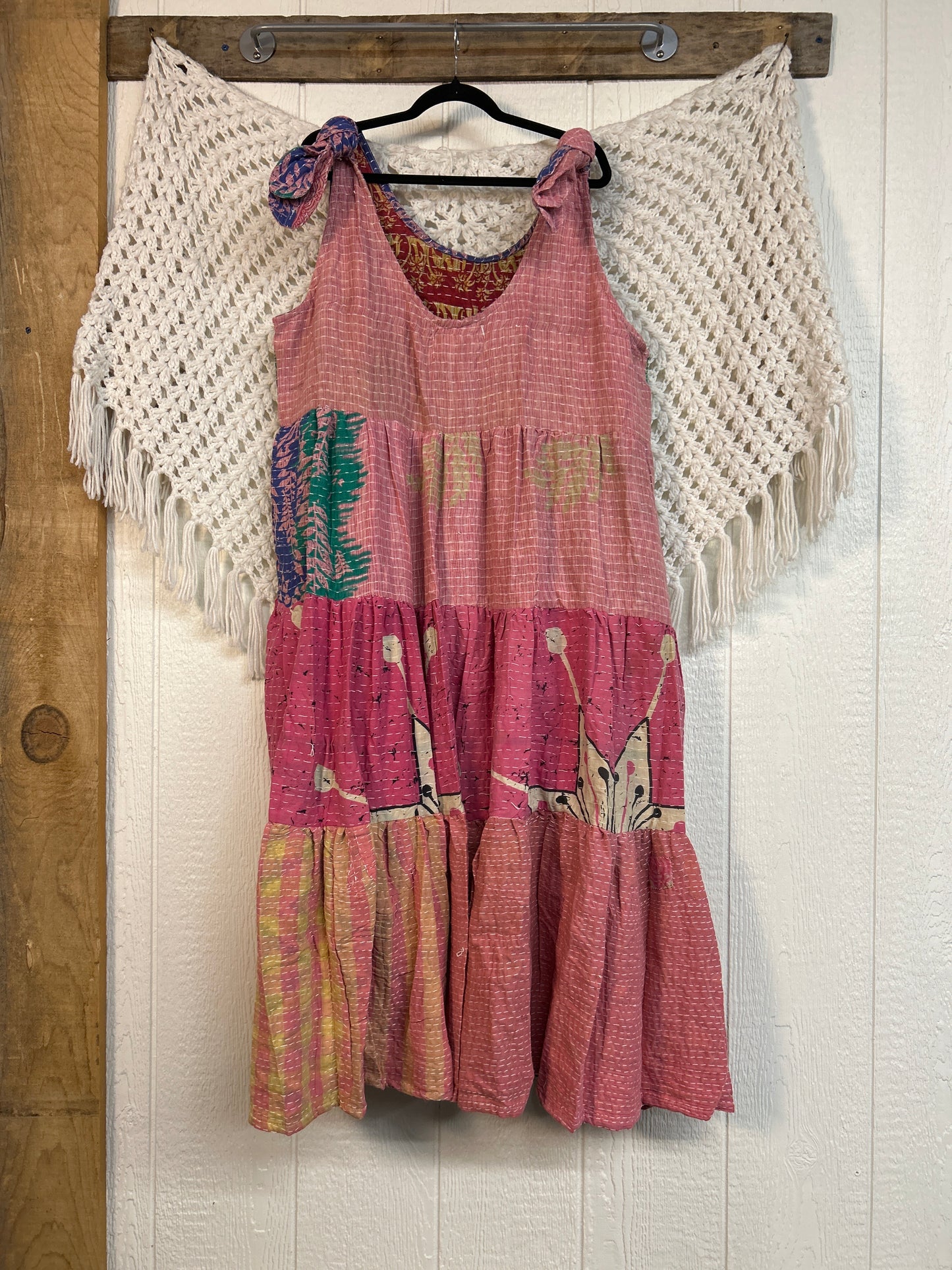 RETAIL Pareo Kantha Celeste Maxi 0326 110