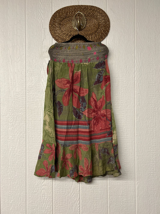 Crepe Sari Inner Peace Wrap Skirt 0626 075